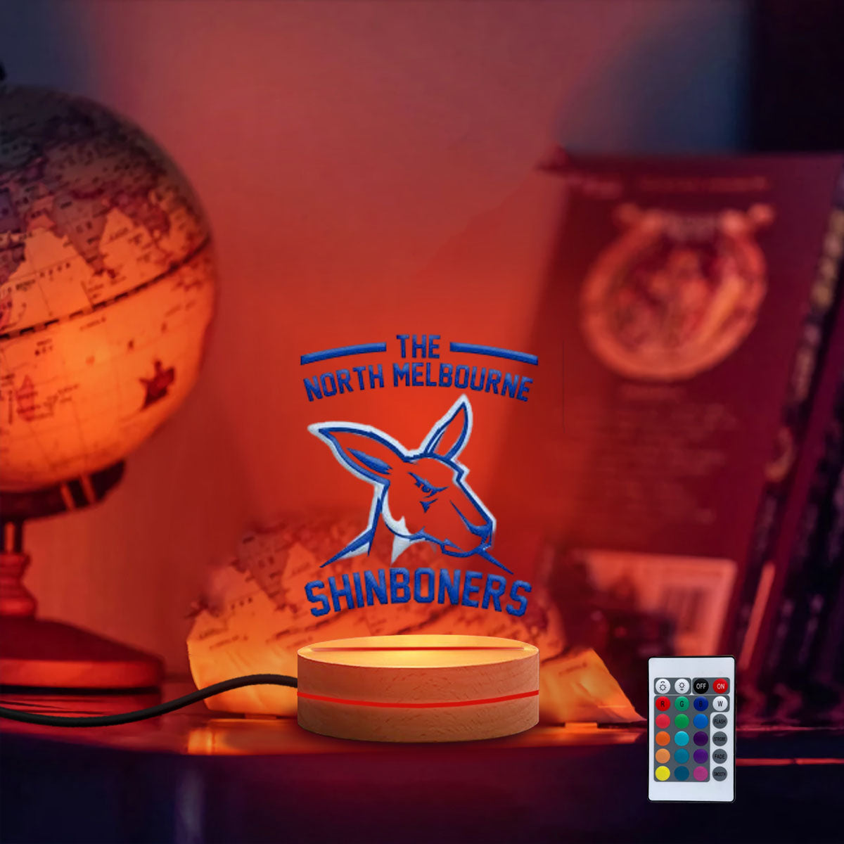 Custom Shaped Night Light - round Base